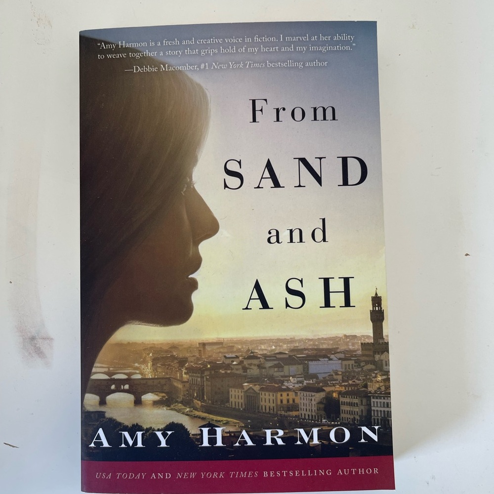From Sand and Ash novel by Amy Harmon 
Book is personalized